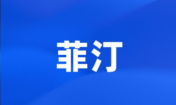 菲汀