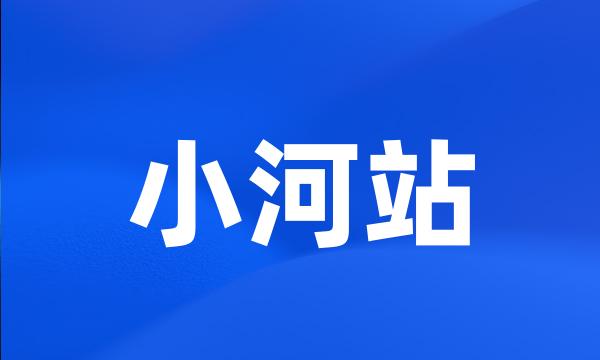 小河站