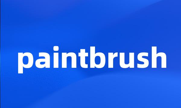 paintbrush