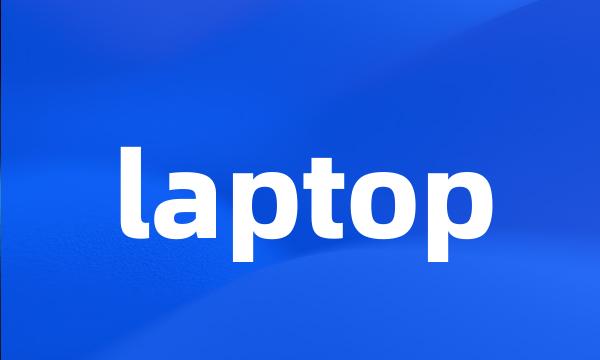 laptop