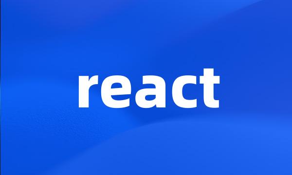 react