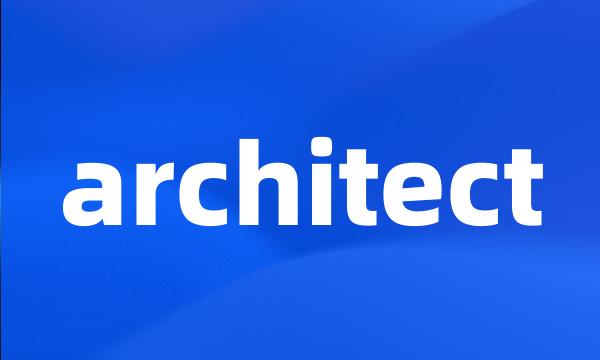 architect