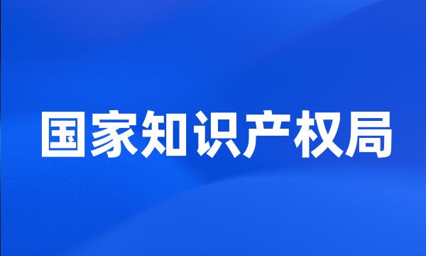 国家知识产权局