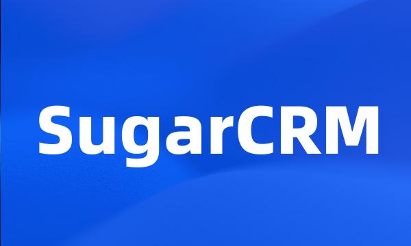 SugarCRM