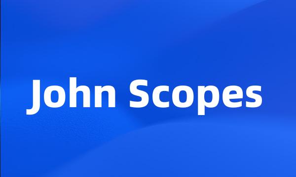 John Scopes