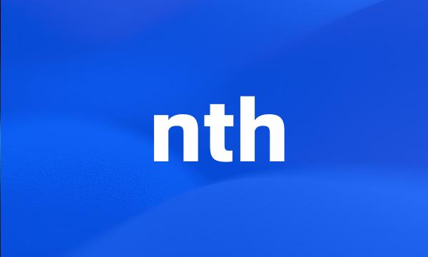 nth