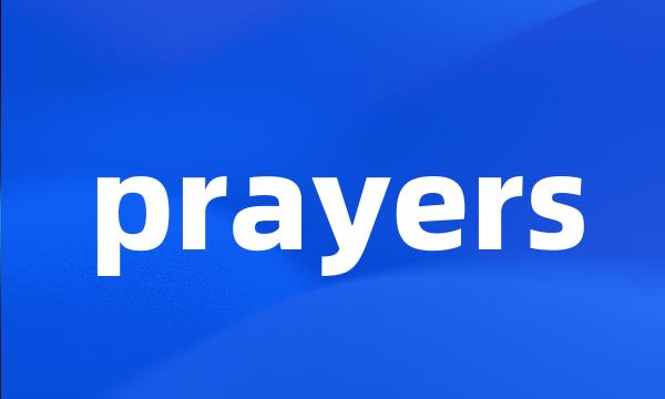 prayers