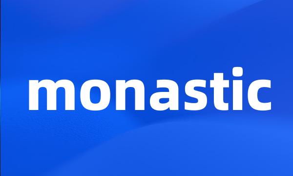 monastic