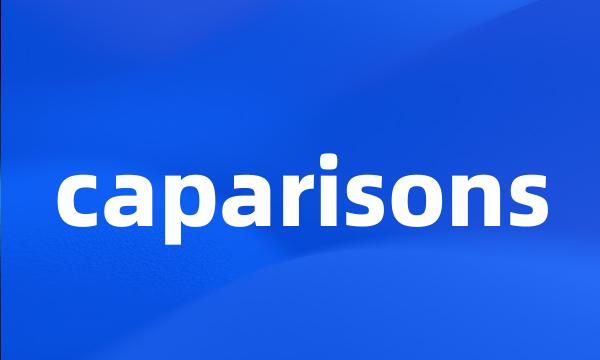 caparisons