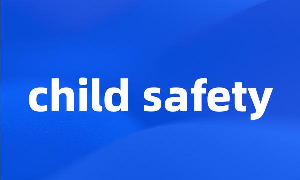 child safety