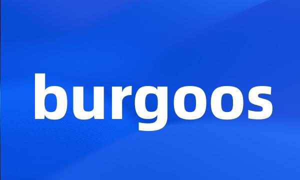 burgoos