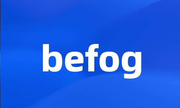 befog