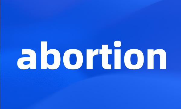 abortion