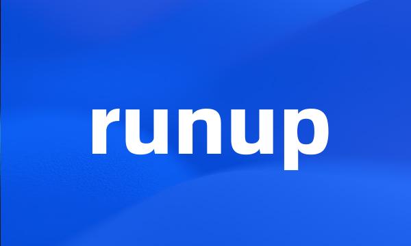 runup