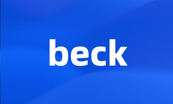 beck