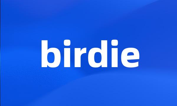 birdie