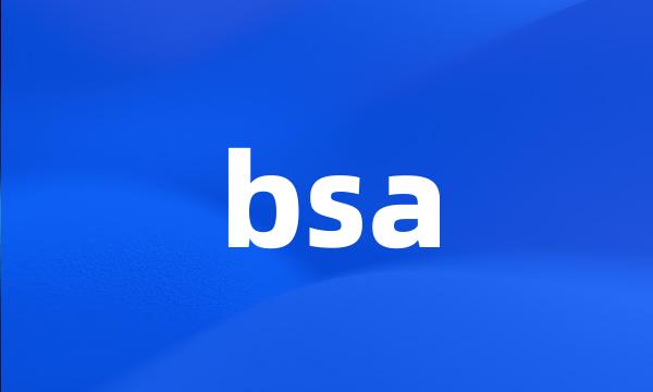 bsa