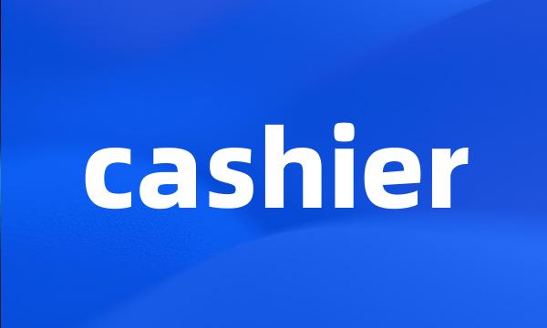 cashier