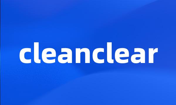 cleanclear