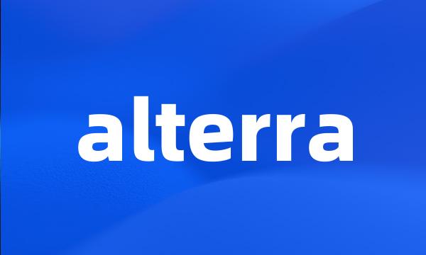 alterra