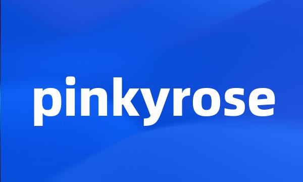 pinkyrose