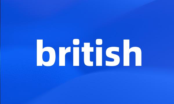 british