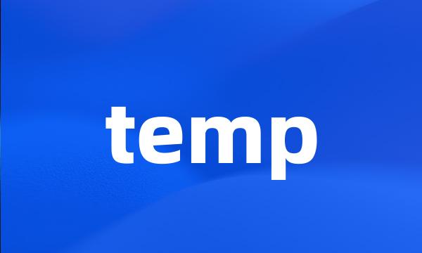 temp