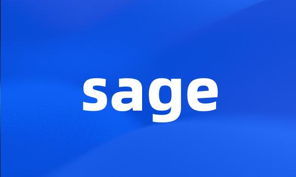 sage