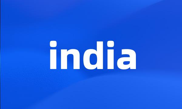 india