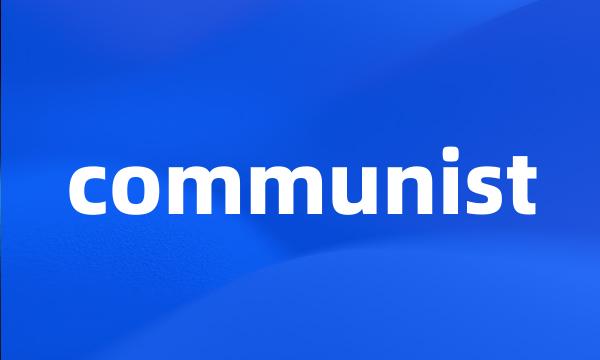 communist