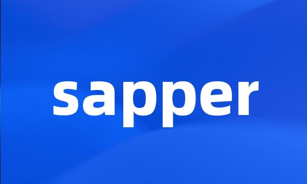 sapper