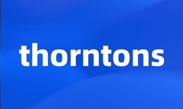 thorntons