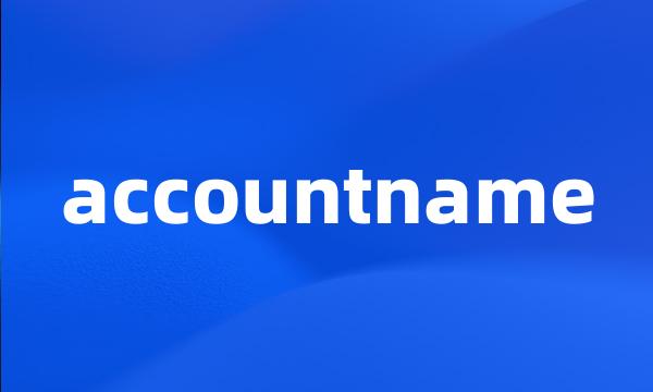 accountname