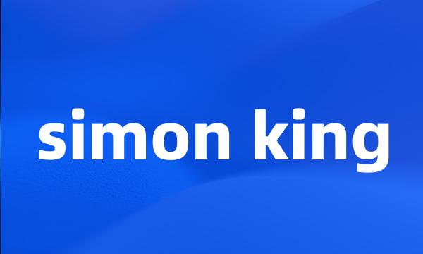 simon king