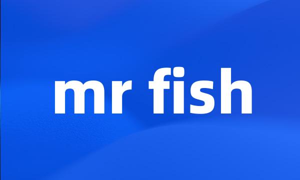 mr fish