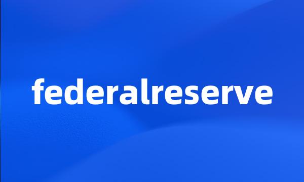 federalreserve