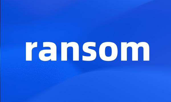 ransom