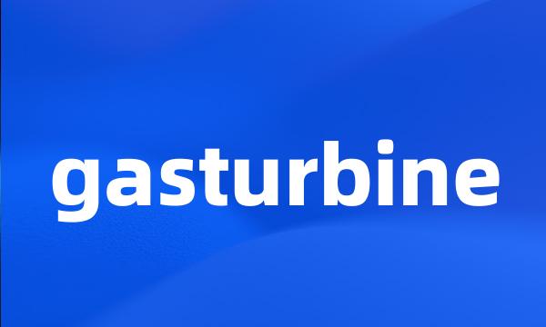 gasturbine