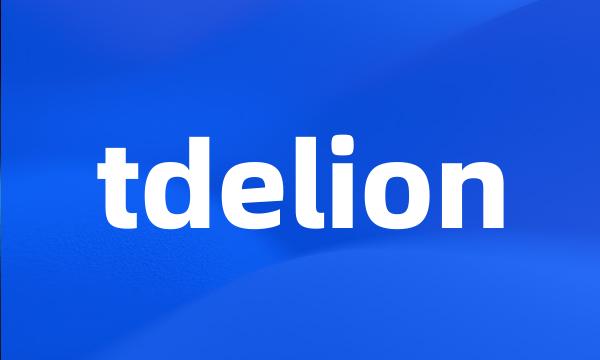 tdelion