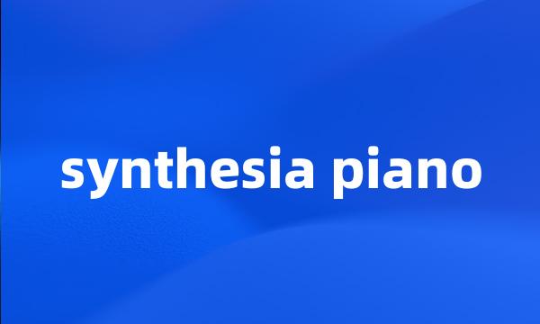 synthesia piano