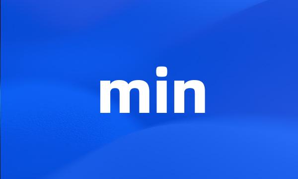 min