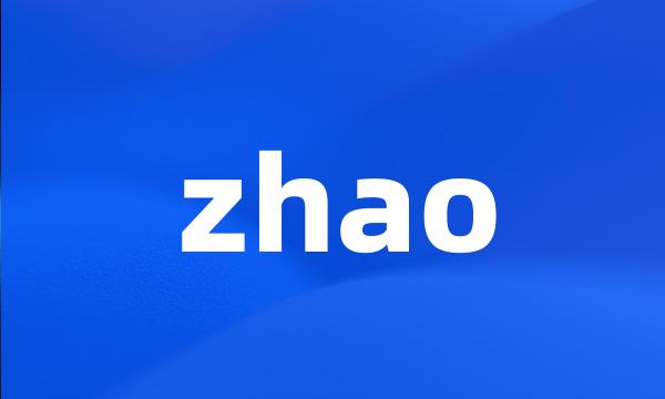 zhao