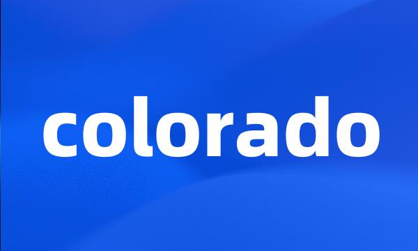 colorado