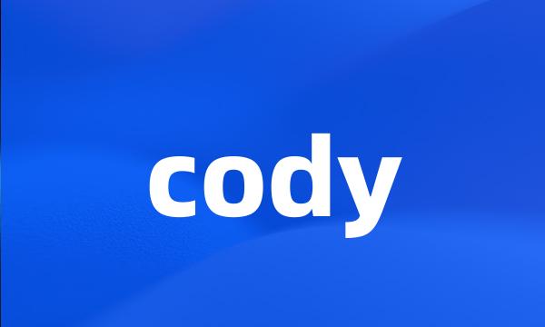 cody