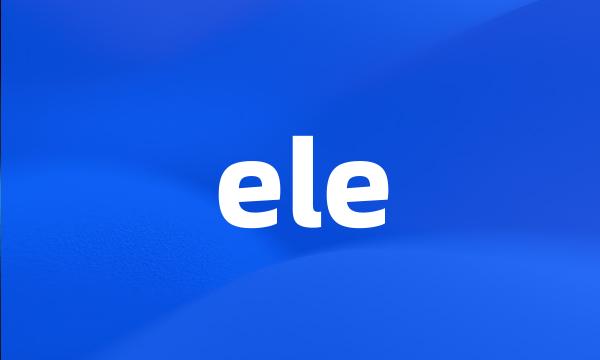 ele