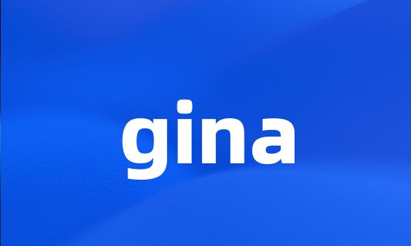 gina