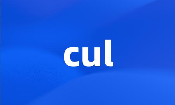 cul