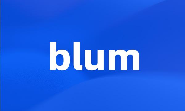 blum