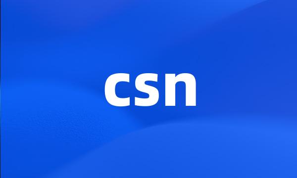 csn