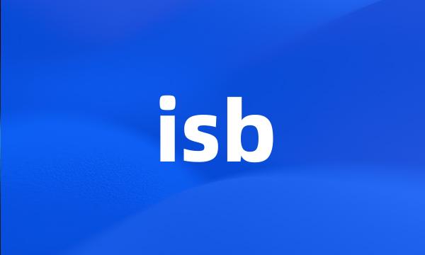 isb